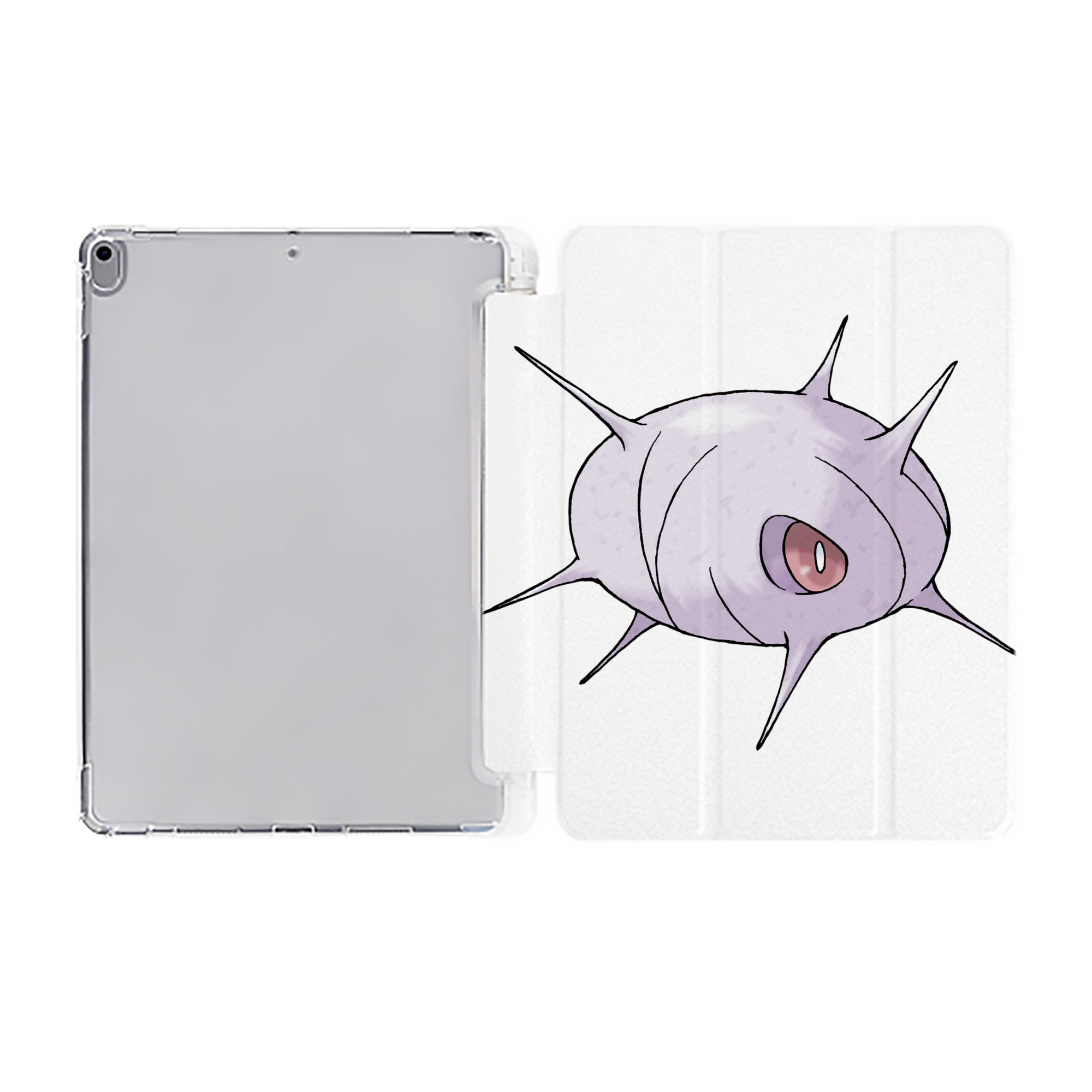 （画像用） ポケットモンスター Pokémon IPad ケース ペン収納付き 三つ折りスタンド PUレザー×シリコン 対応機種9.5/10.5/10.9インチ